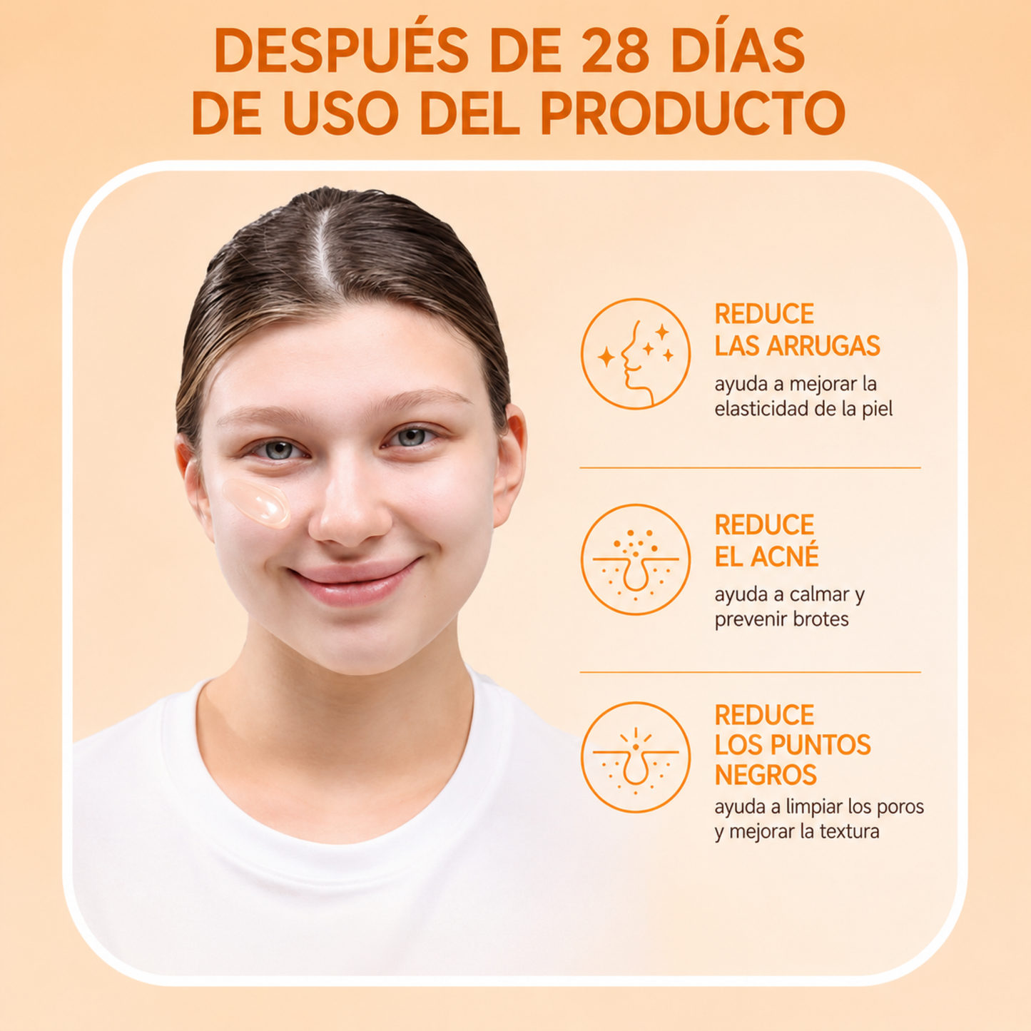 Gel Exfoliante Aclarante ORANGE de Alta Actividad y Suavidad