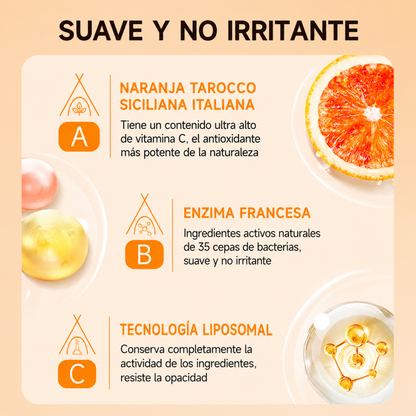 Gel Exfoliante Aclarante ORANGE de Alta Actividad y Suavidad