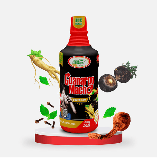 GUANARPO MACHO PREMIUN (maca negra+ ginseng +L arginina y mas)